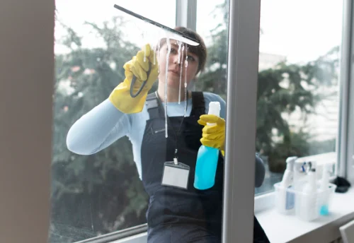Nettoyage de vitres intérieures et extérieures à Tauves